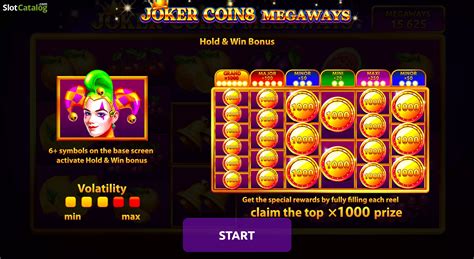 Jogue Joker Coins Megaways online